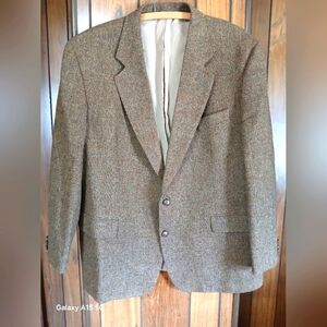 PITLOCHRY  MEN'S Brown Blazer SIZE 48R